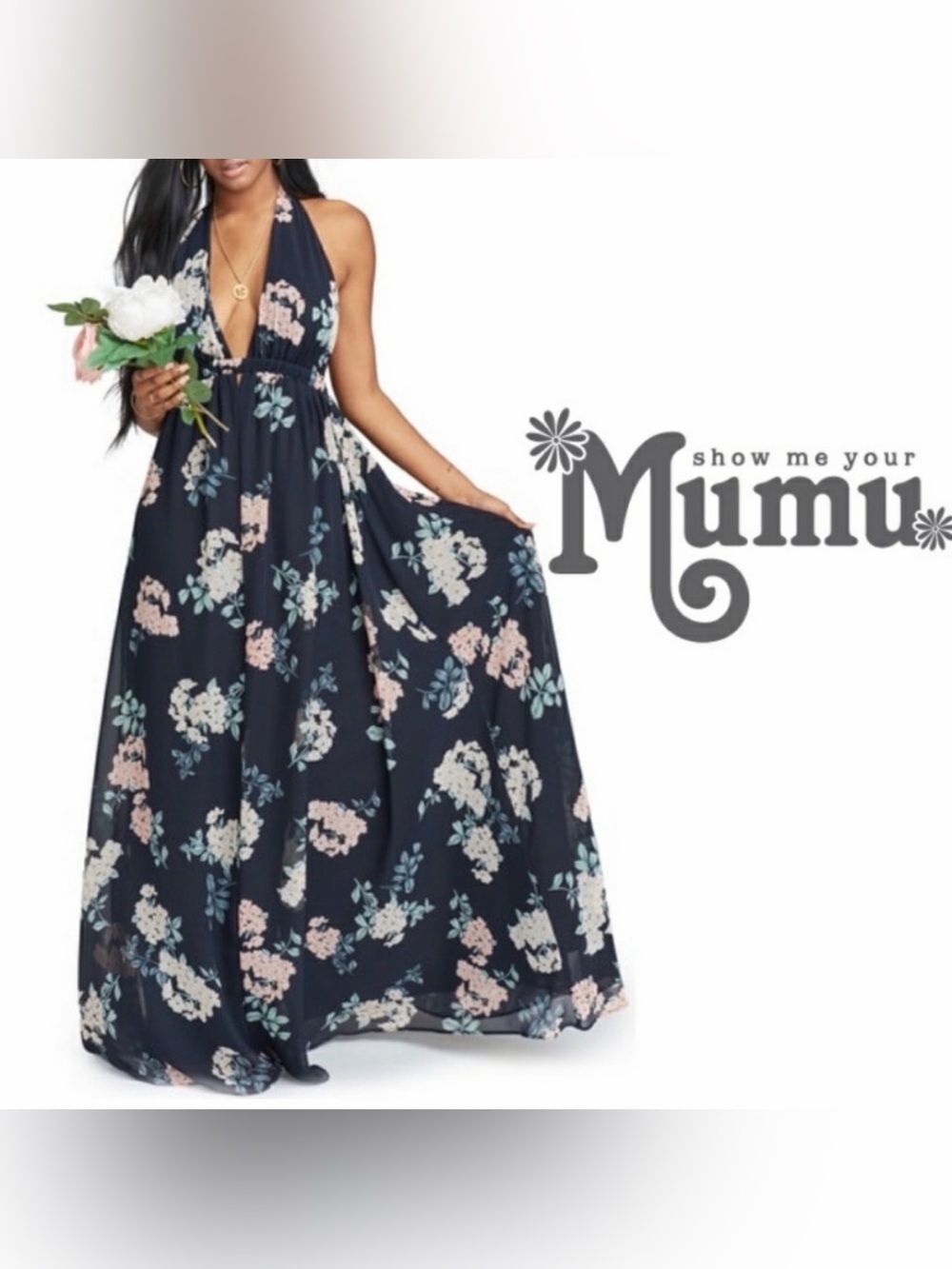 Show Me Your Mumu Luna Floral Maxi Dress Size Small